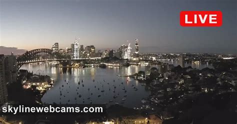 webcam sydney harbour|【LIVE】 Live Cam Panorama of Sydney